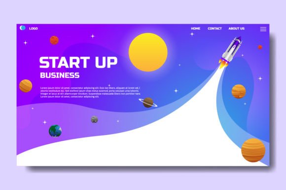 Download Landing Page Design of Startup Business - Startup business Collection