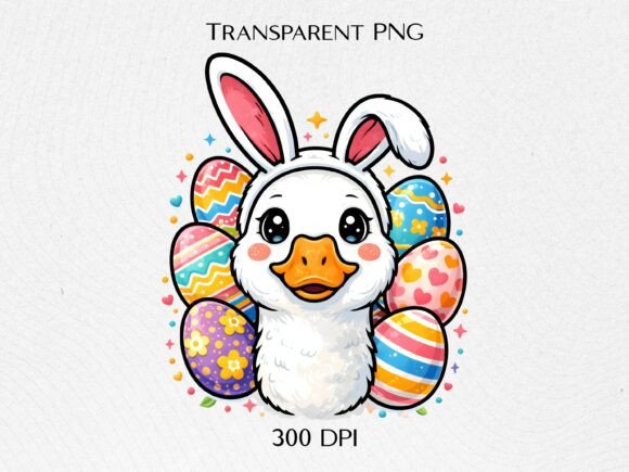 Download Easter Bunny Duck PNG - Bunny duck png Collection