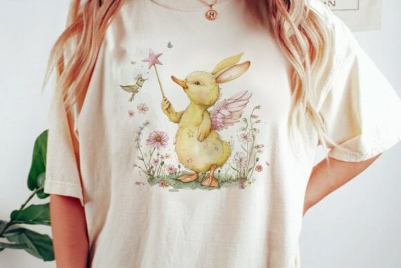 Download Duck Bunny Easter Magic Wand Png - Premium Resources