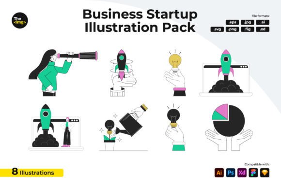 Download Growing Startup Business Idea - Startup business Collection