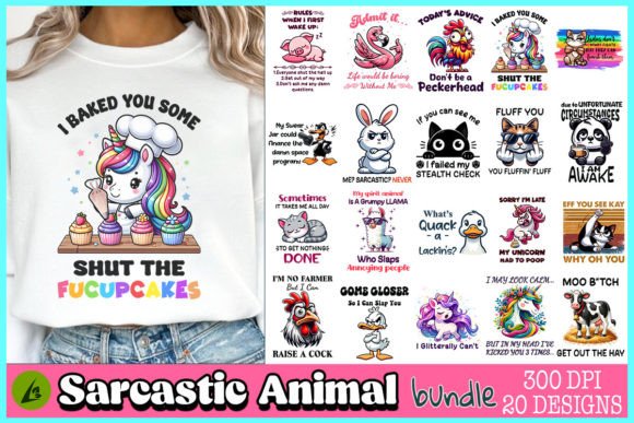 Download Sarcastic Animal Sublimation Bundle - Premium Bundle